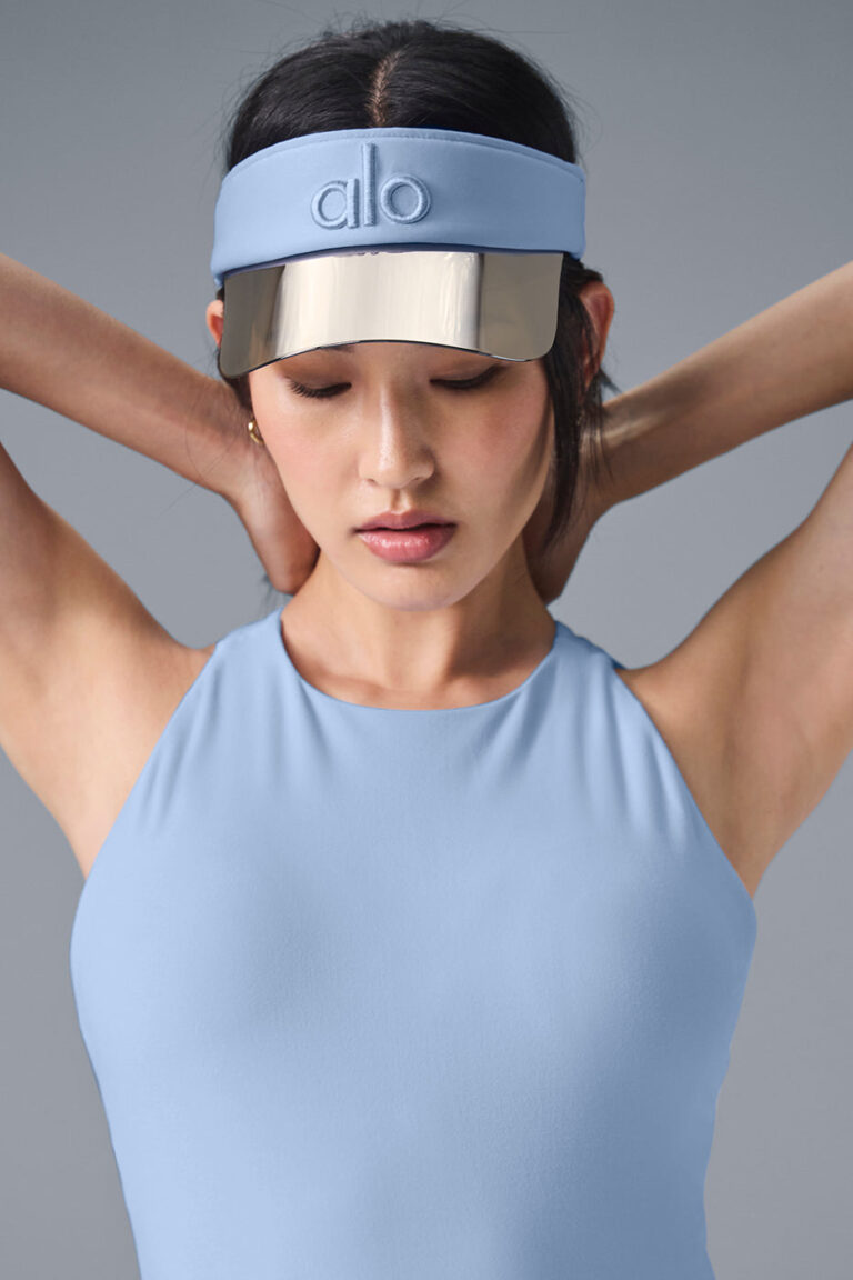 Козырёк Alo Yoga Airlift Solar Visor «Seashell Blue» Унисекс