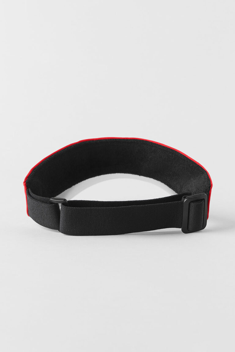 Козырёк Alo Yoga Airlift Solar Visor «Bright Red» Унисекс