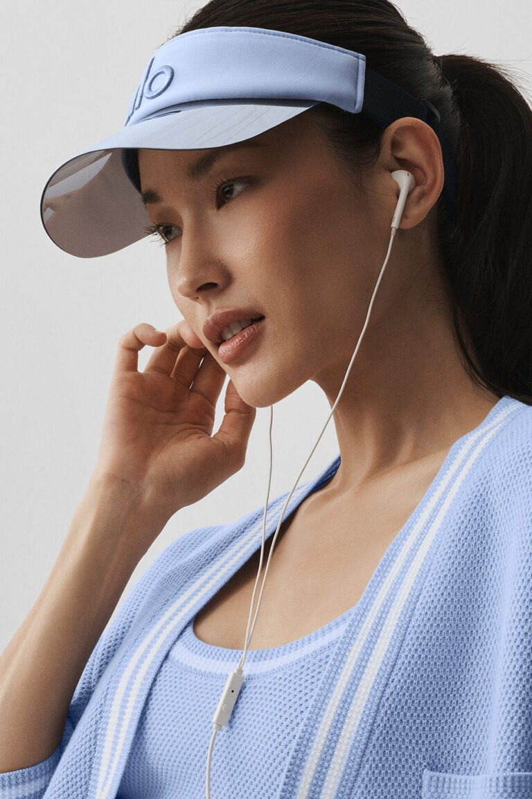 Козырёк Alo Yoga Airlift Solar Visor «Light Provence Blue» Унисекс