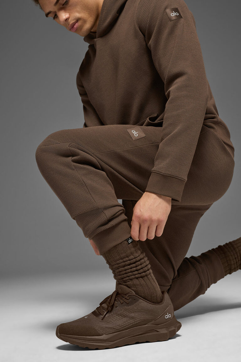 Носки Alo Yoga Unisex Scrunch Sock «Espresso» Унисекс