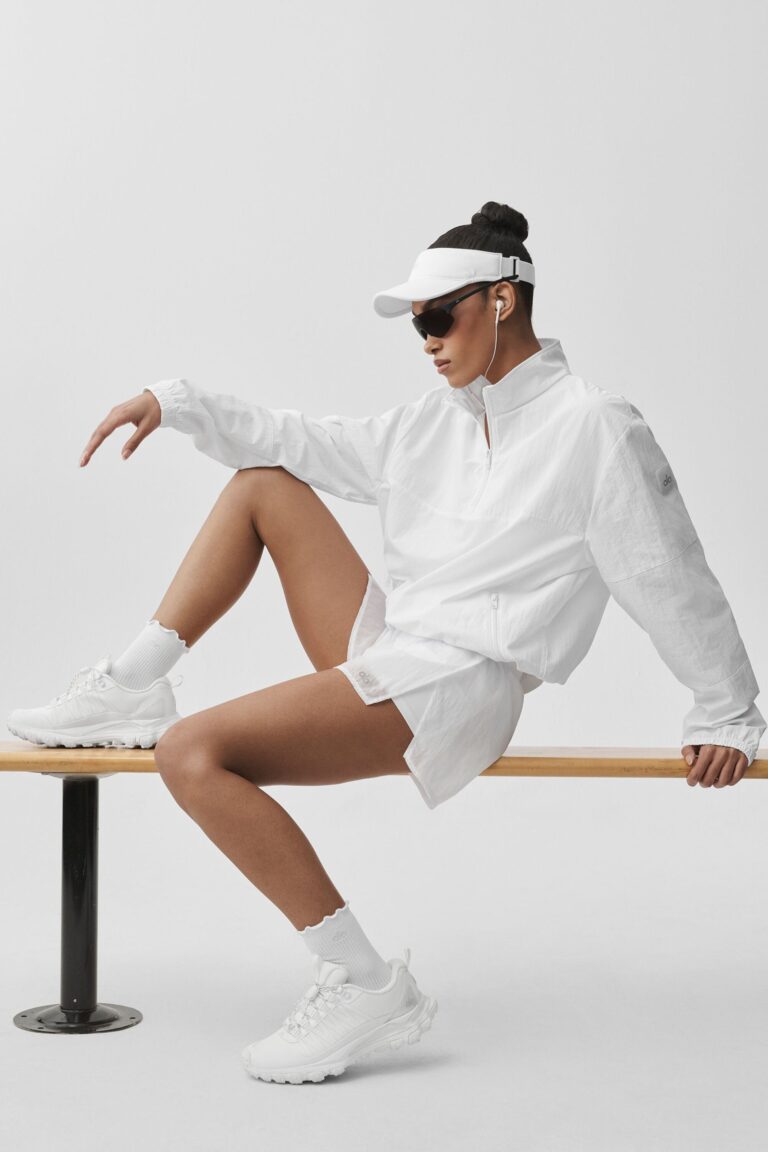 Свитшот Alo Yoga Light Weight Takeaway Track Pullover «White» Мужская