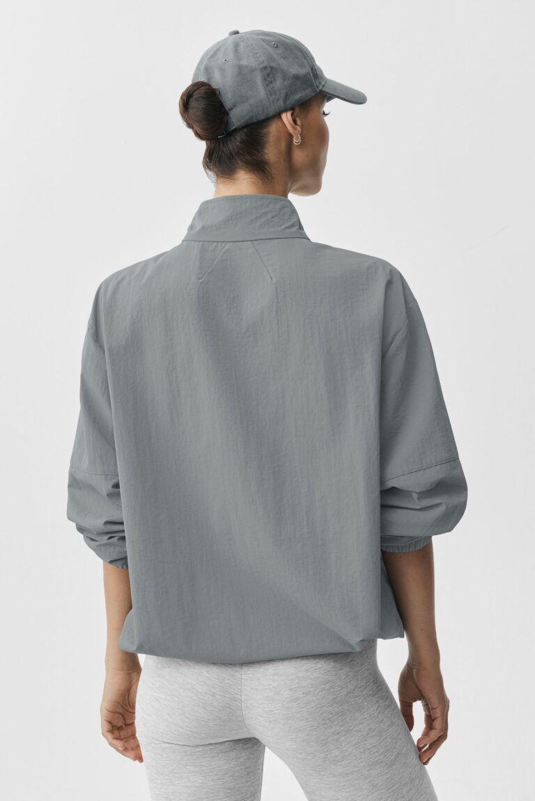 Свитшот Alo Yoga Light Weight Takeaway Track Pullover «Monument» Мужская