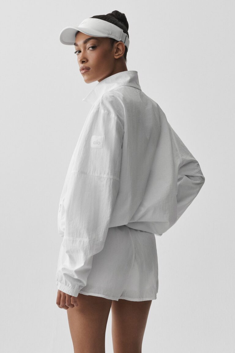 Свитшот Alo Yoga Light Weight Takeaway Track Pullover «White» Мужская
