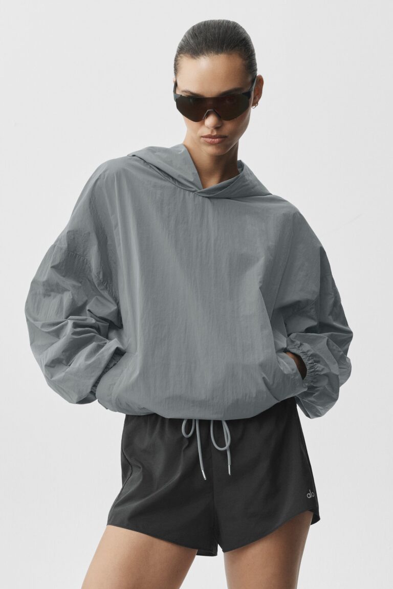Худи Alo Yoga Axis Hooded Pullover «Monument» Мужская
