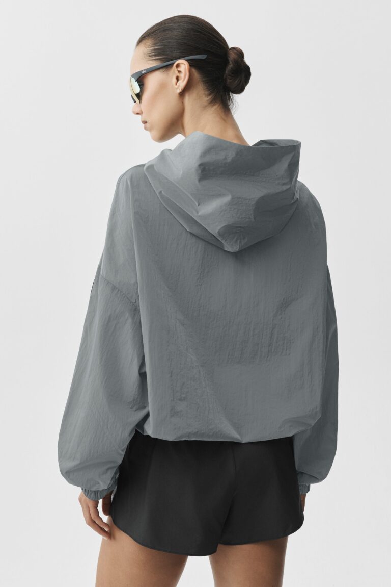 Худи Alo Yoga Axis Hooded Pullover «Monument» Мужская