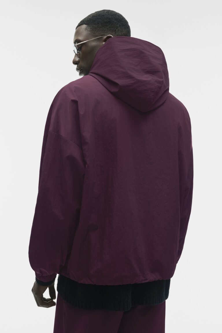 Худи Alo Yoga Axis Hooded Pullover «Rich Bordeaux» Мужская
