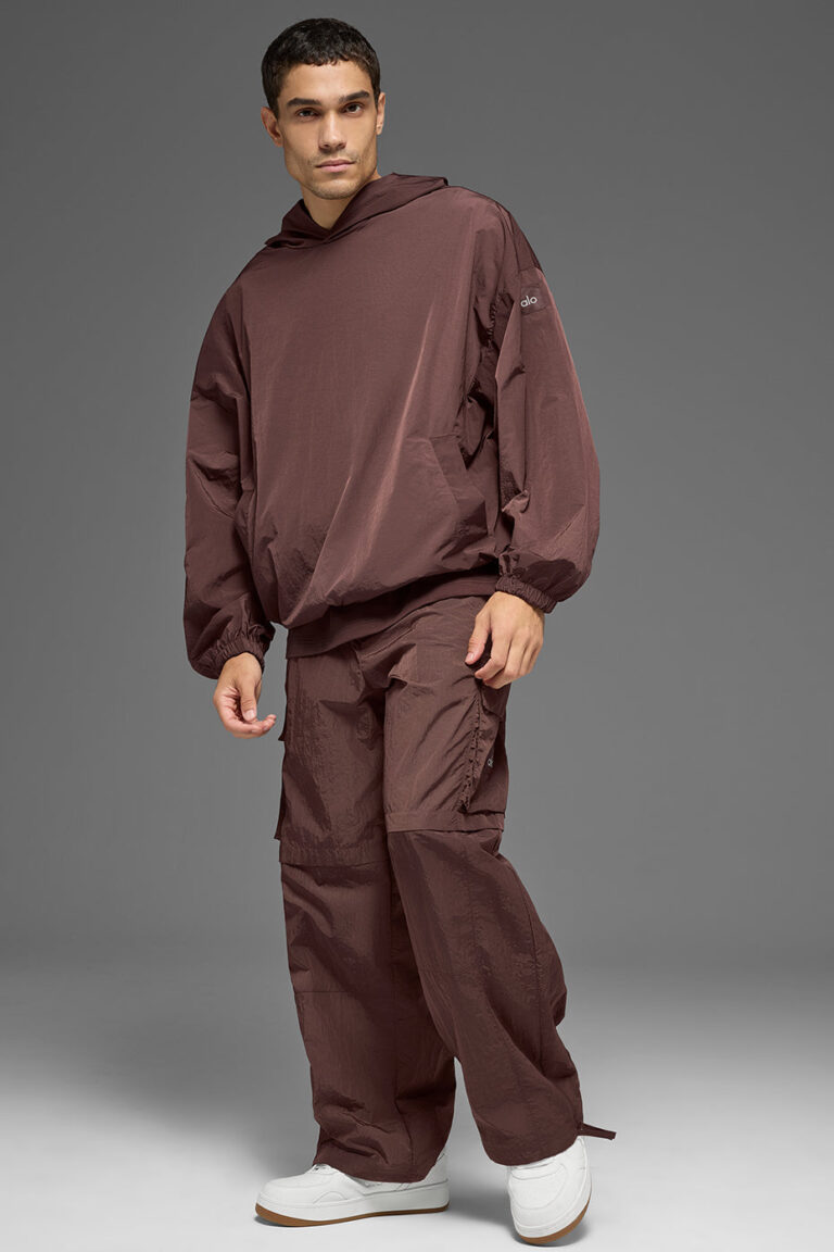 Худи Alo Yoga Axis Hooded Pullover «Brownstone» Мужская