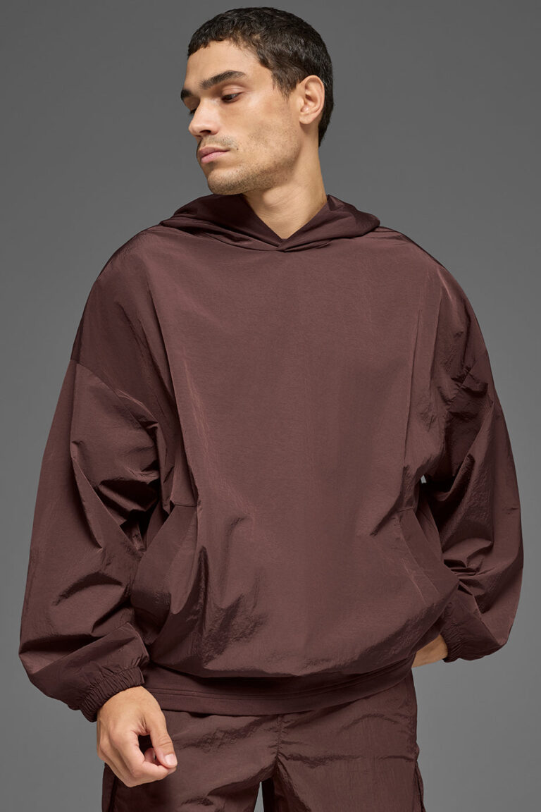 Худи Alo Yoga Axis Hooded Pullover «Brownstone» Мужская