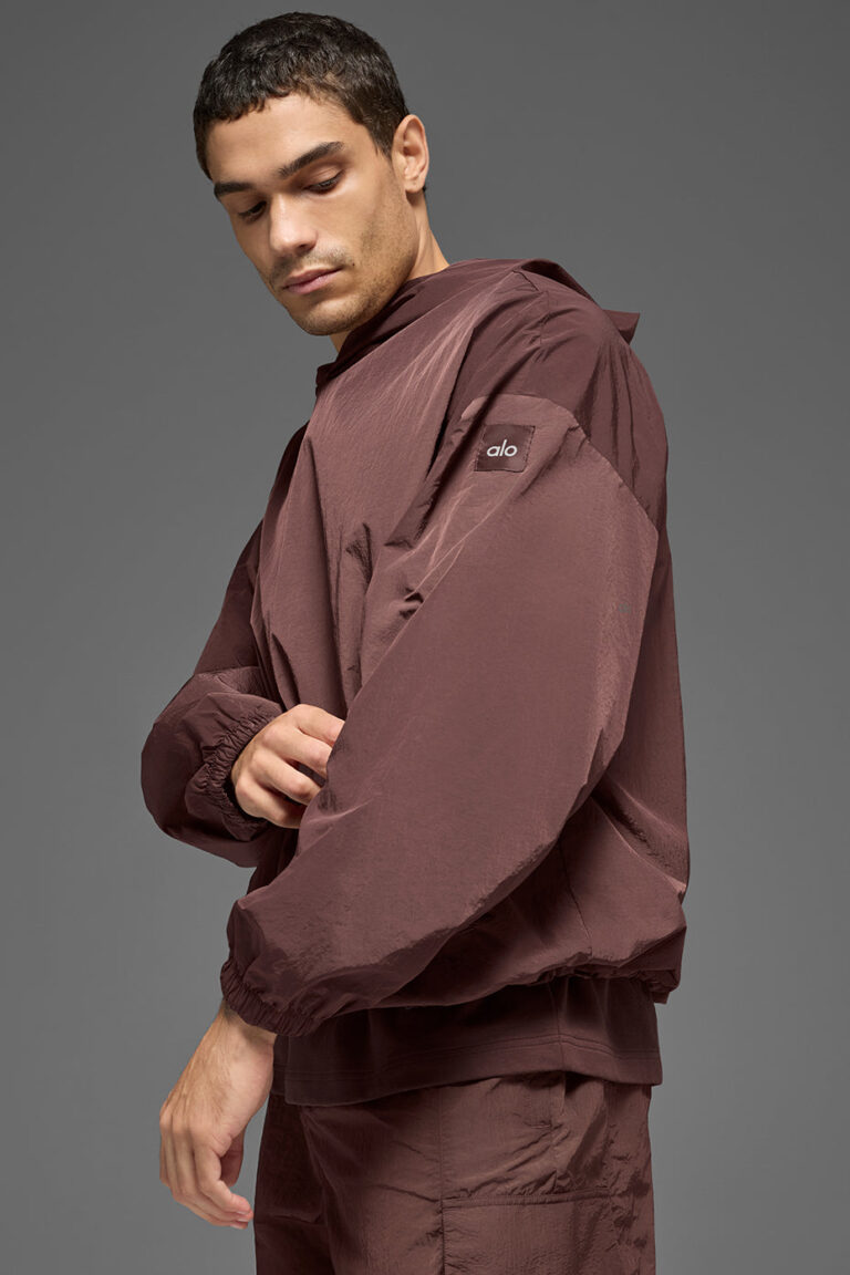 Худи Alo Yoga Axis Hooded Pullover «Brownstone» Мужская