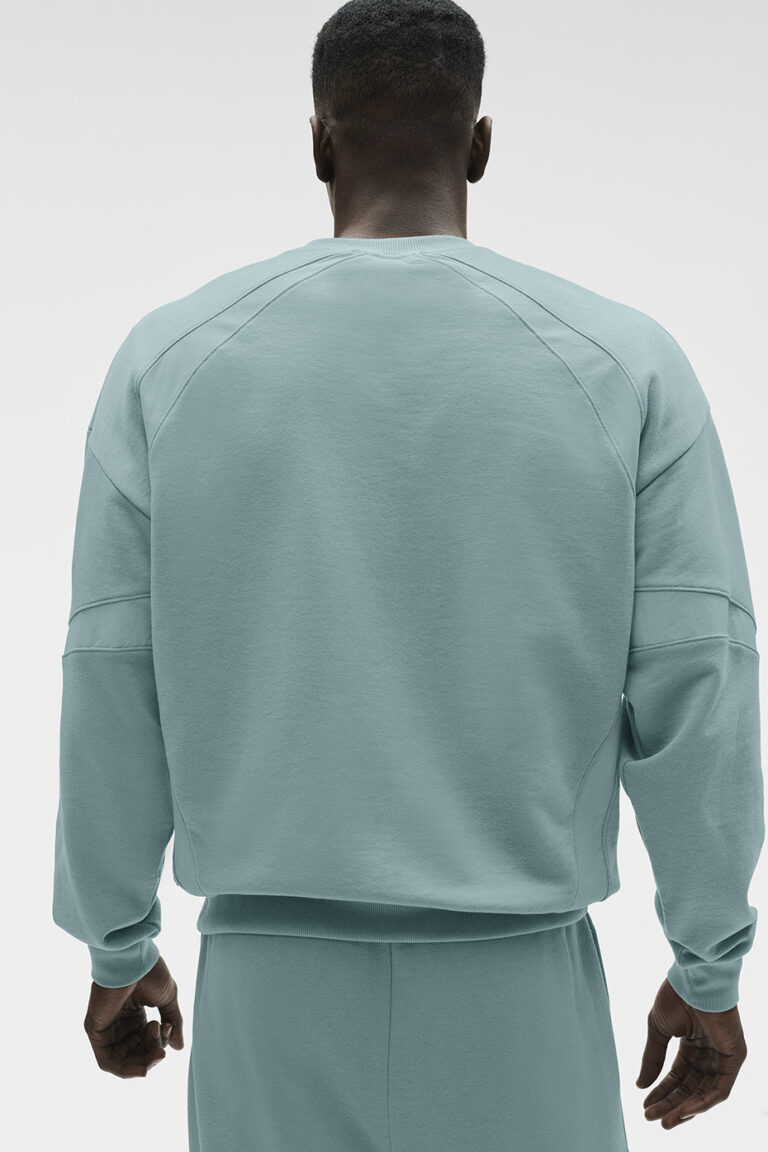 Свитшот Alo Yoga Field Crew Neck Sweatshirt «Desert Sage» Мужская