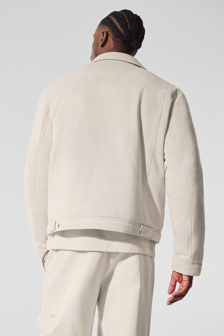 Куртка Alo Yoga Ease Trucker Jacket «Bone» Мужская