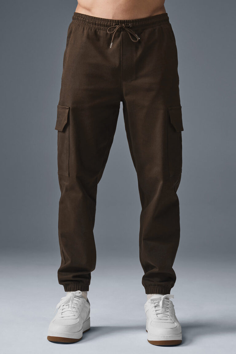 Джоггеры Alo Yoga Edition Sueded Jogger «Espresso» Мужская