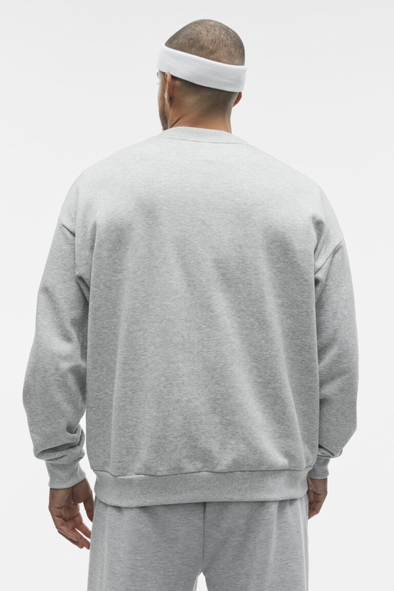 Свитшот Alo Yoga Accolade Crew Neck Pullover «Athletic Heather Grey» Унисекс