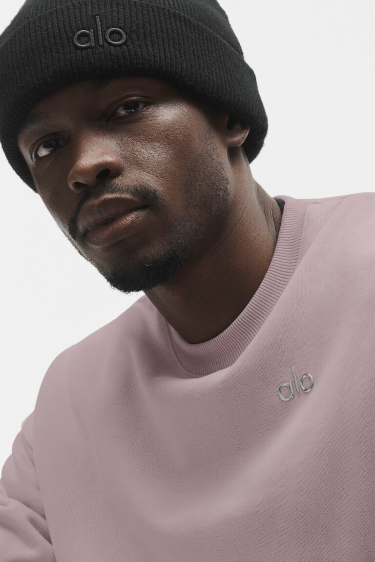 Свитшот Alo Yoga Accolade Crew Neck Pullover «Frosted Pearl» Унисекс
