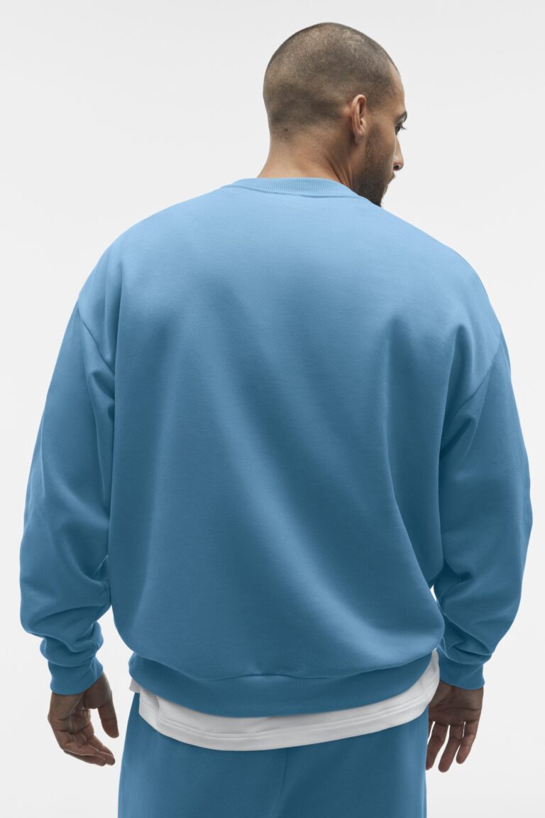 Свитшот Alo Yoga Accolade Crew Neck Pullover «California Blue» Унисекс