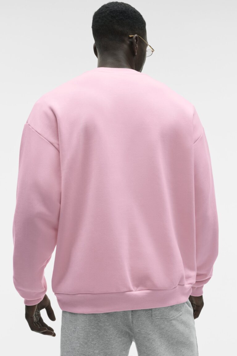 Свитшот Alo Yoga Accolade Crew Neck Pullover «Pink Marshmallow» Унисекс