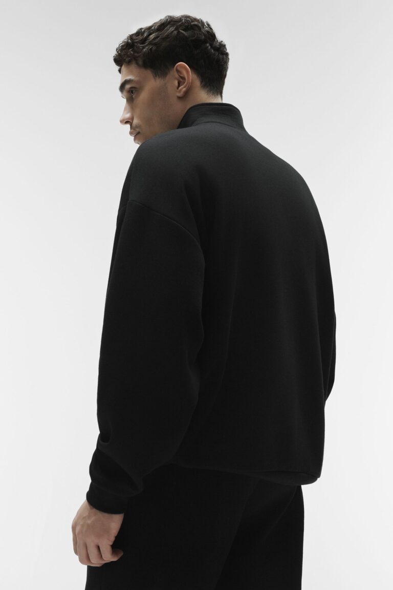 Свитшот Alo Yoga Accolade 1/4 Zip Pullover «Black» Унисекс