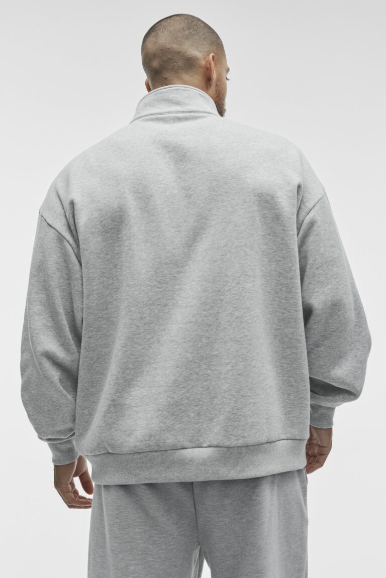 Свитшот Alo Yoga Accolade 1/4 Zip Pullover «Athletic Grey» Унисекс