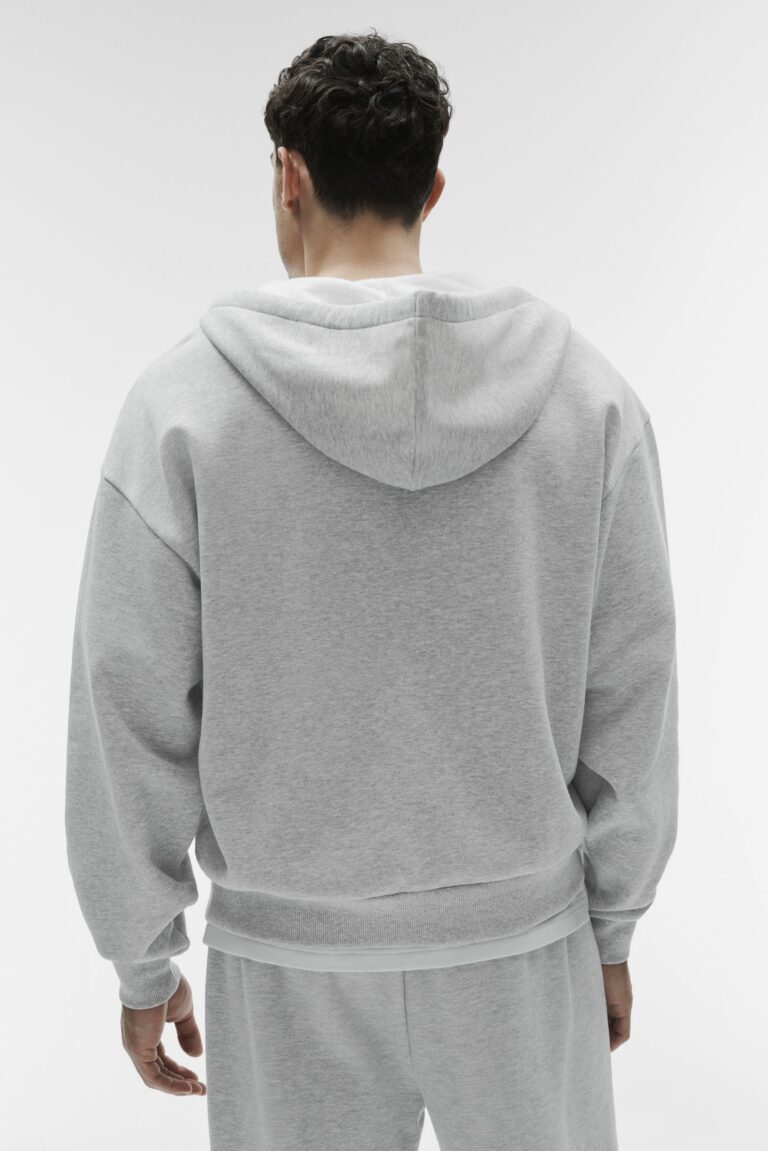 Худи Alo Yoga Accolade Full Zip Hoodie «Athletic Grey» Унисекс
