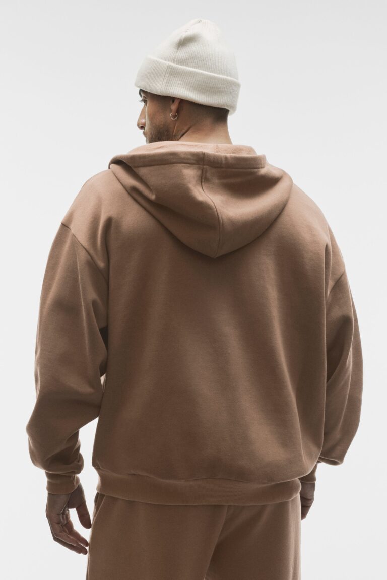 Худи Alo Yoga Accolade Full Zip Hoodie «Java Brown» Унисекс