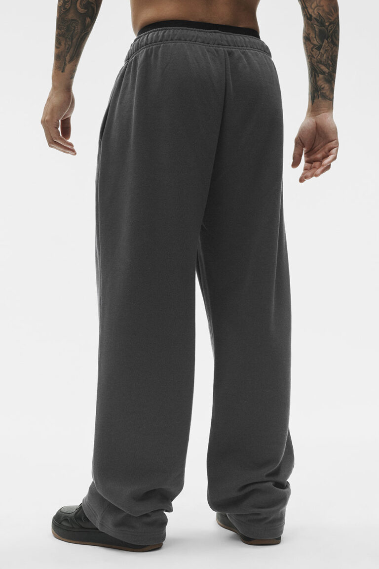 Брюки Alo Yoga Accolade Straight Leg Sweatpant «Anthracite» Унисекс