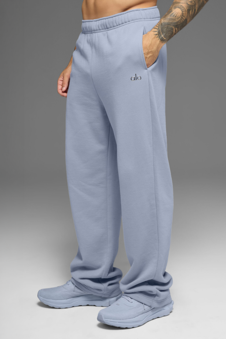 Брюки Alo Yoga Accolade Straight Leg Sweatpant «Winter Frost» Унисекс
