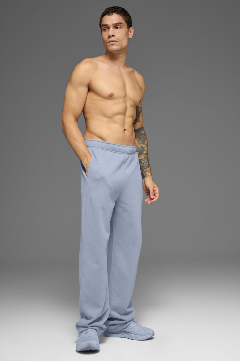 Брюки Alo Yoga Accolade Straight Leg Sweatpant «Winter Frost» Унисекс