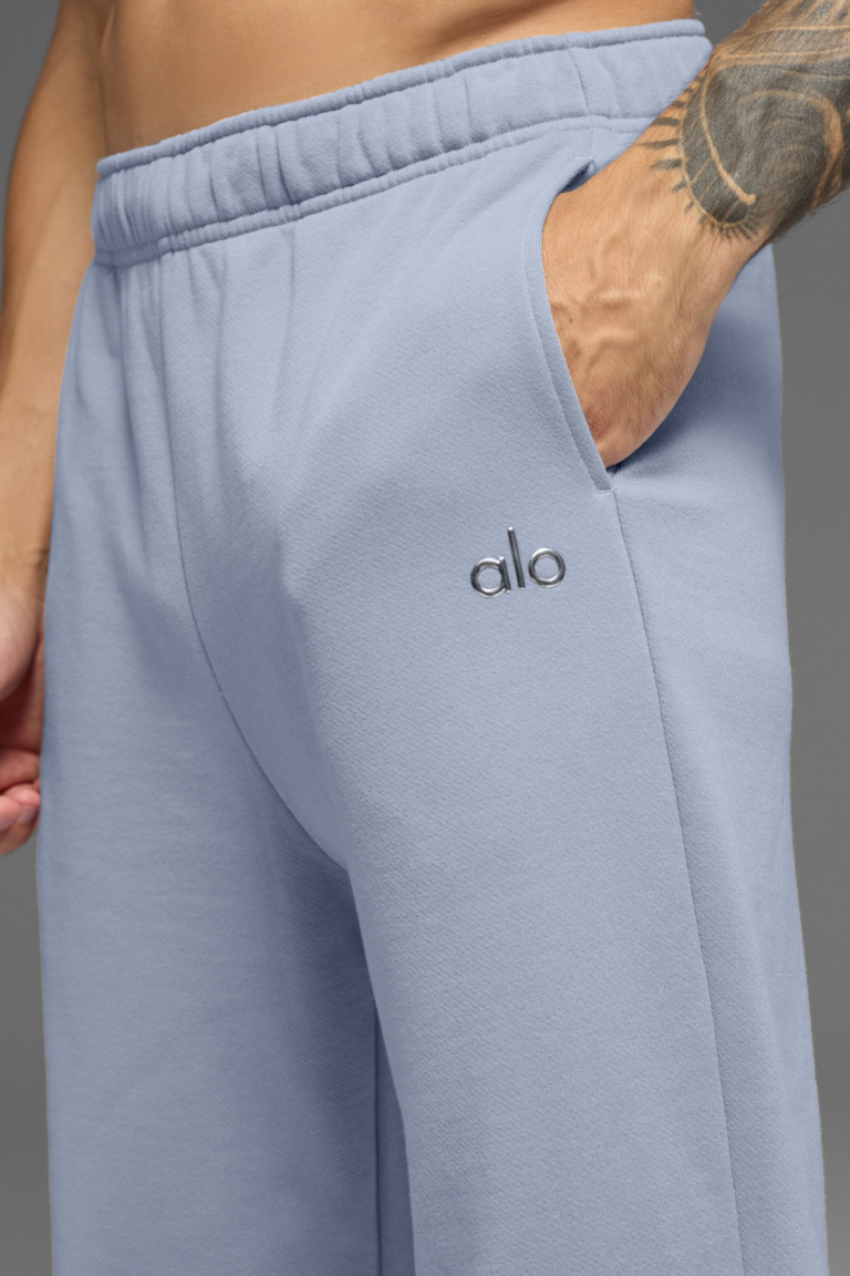 Брюки Alo Yoga Accolade Straight Leg Sweatpant «Winter Frost» Унисекс