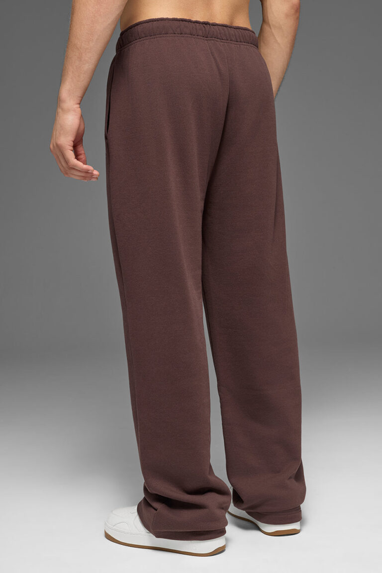 Брюки Alo Yoga Accolade Straight Leg Sweatpant «Brownstone» Унисекс