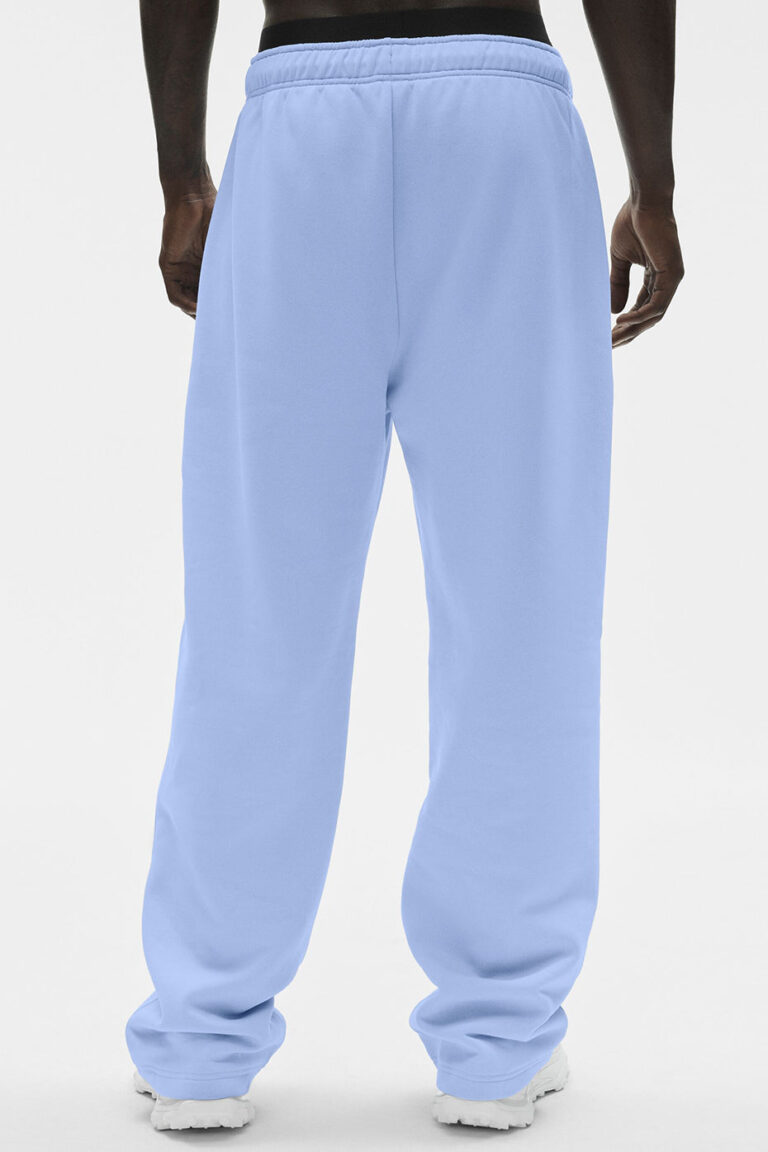 Брюки Alo Yoga Accolade Straight Leg Sweatpant «Light Provence Blue» Унисекс