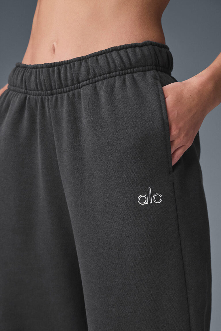 Брюки Alo Yoga Accolade Sweatpant «Anthracite» Унисекс