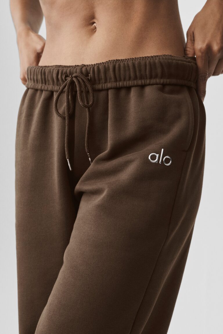 Брюки Alo Yoga Accolade Sweatpant «Espresso» Унисекс