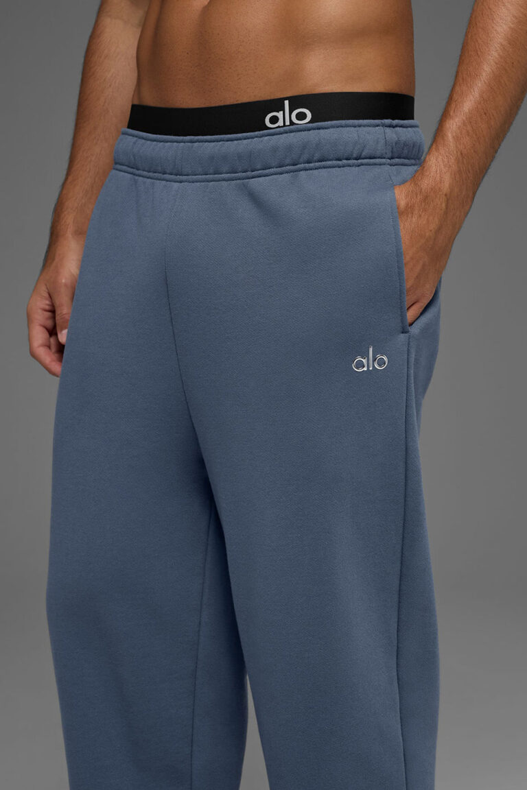 Брюки Alo Yoga Accolade Sweatpant «Bluestone» Унисекс