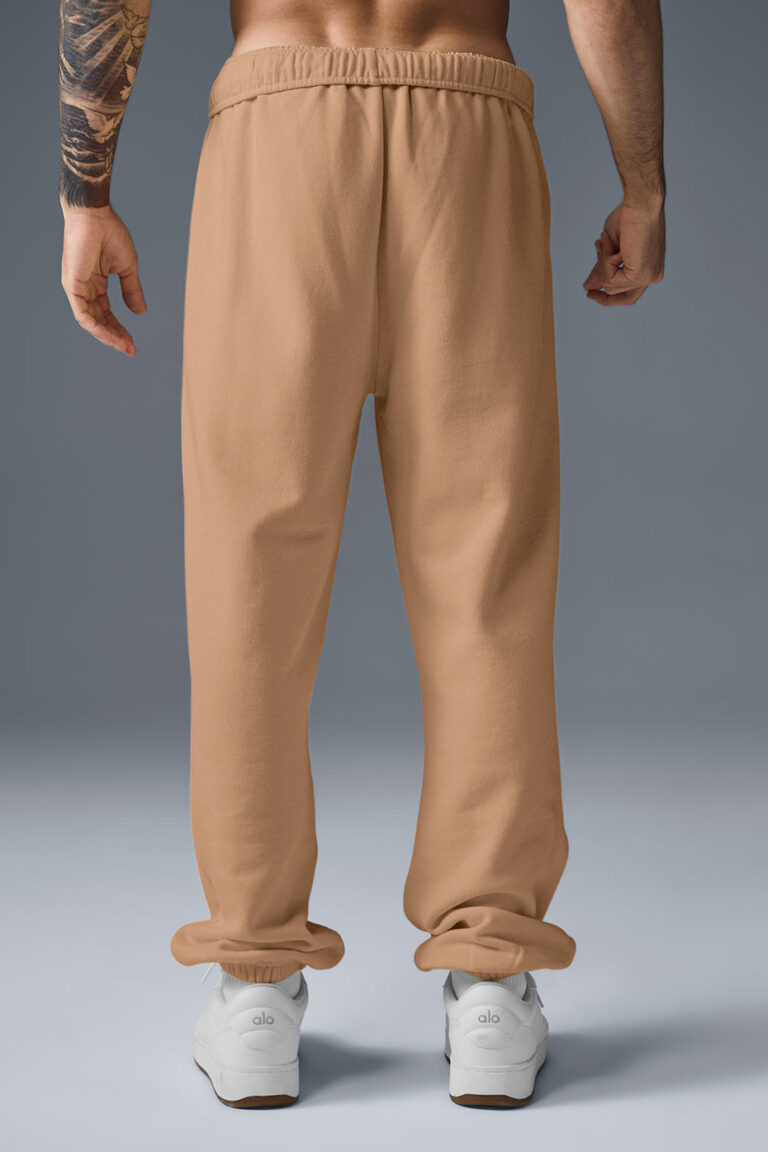 Брюки Alo Yoga Accolade Sweatpant «Toasted Almond» Унисекс
