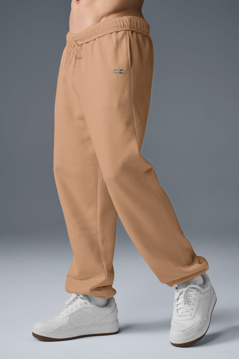 Брюки Alo Yoga Accolade Sweatpant «Toasted Almond» Унисекс