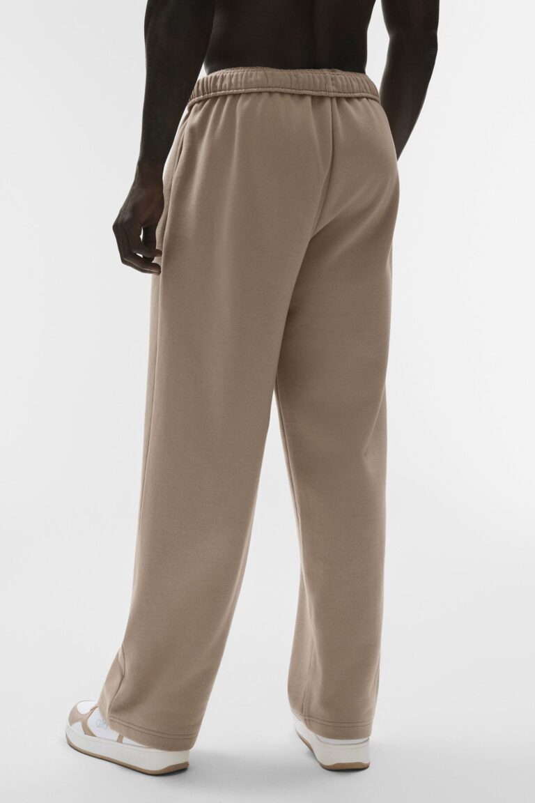Брюки Alo Yoga Accolade Straight Leg Sweatpant «Gravel» Унисекс