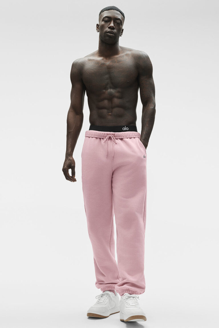 Брюки Alo Yoga Accolade Sweatpant «Vintage Pink» Унисекс