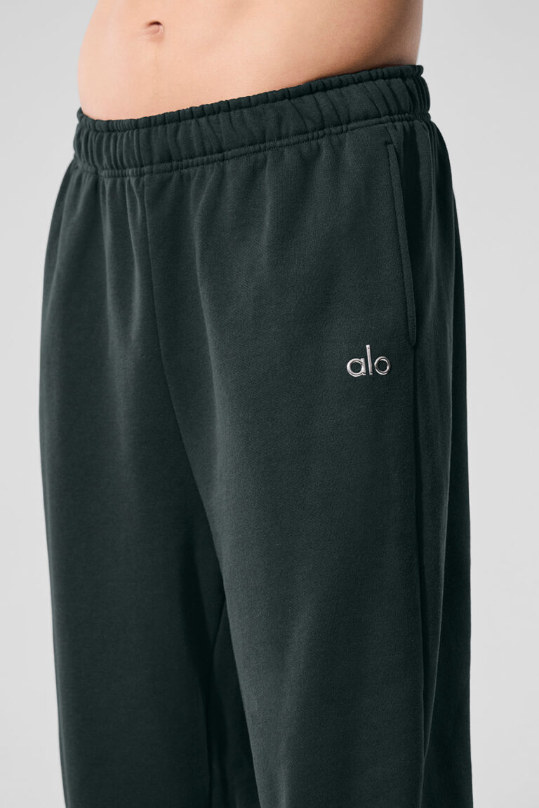 Брюки Alo Yoga Accolade Sweatpant «Charcoal Green» Унисекс