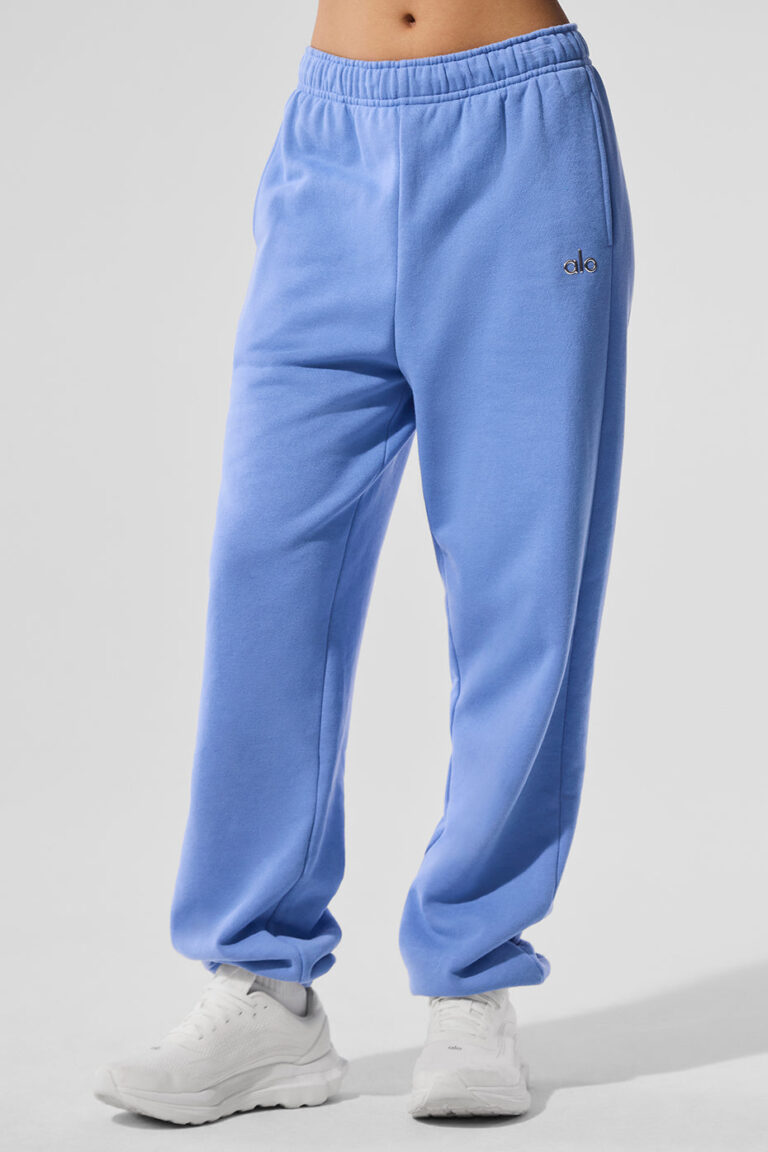 Брюки Alo Yoga Accolade Sweatpant «Crystal Clear Blue» Унисекс