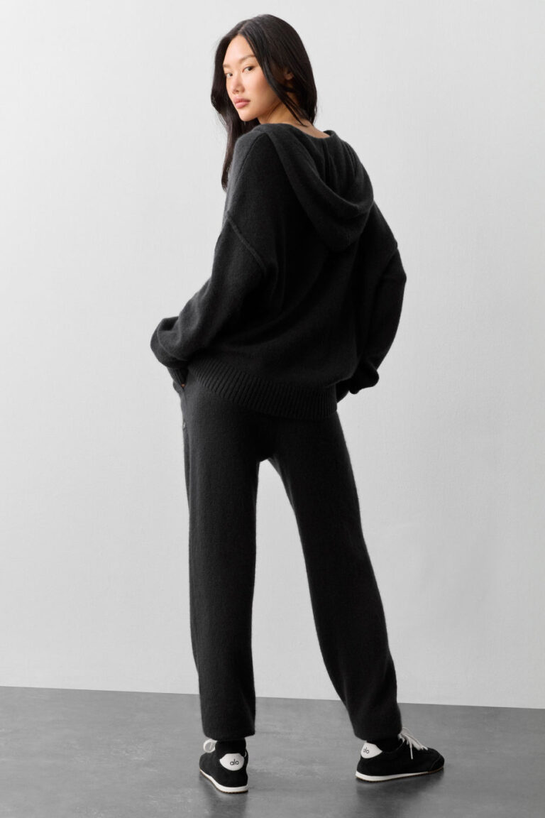 Брюки Alo Yoga Wool Cashmere New Class Sweatpant «Black» Унисекс