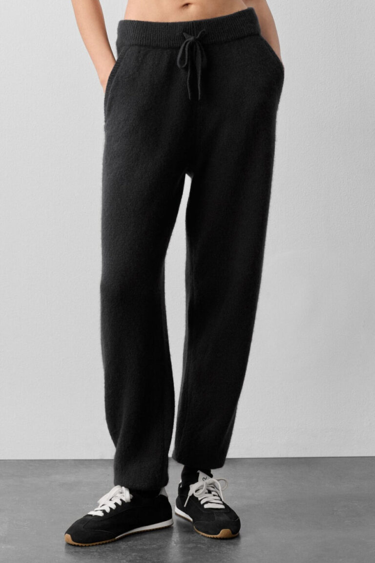 Брюки Alo Yoga Wool Cashmere New Class Sweatpant «Black» Унисекс