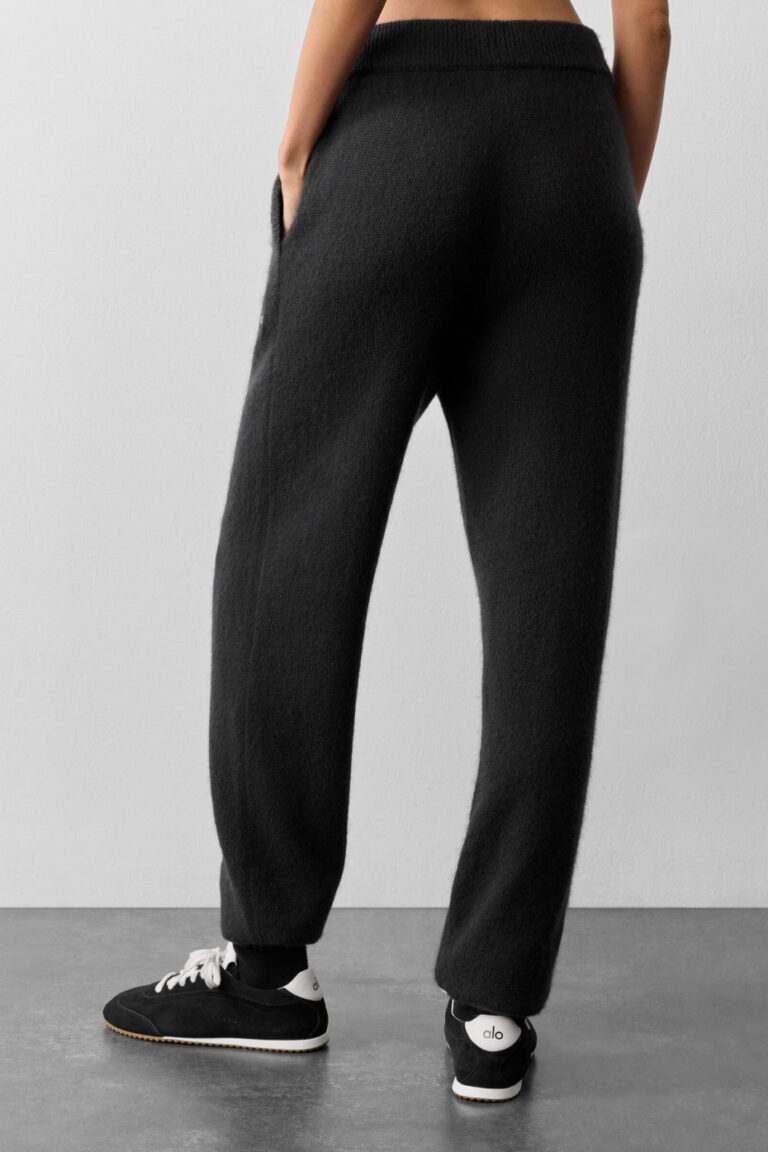 Брюки Alo Yoga Wool Cashmere New Class Sweatpant «Black» Унисекс