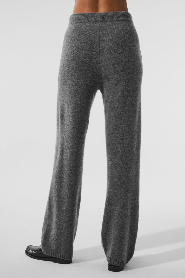 Брюки Alo Yoga Wool Cashmere New Class Sweatpant «Platinum Grey» Унисекс