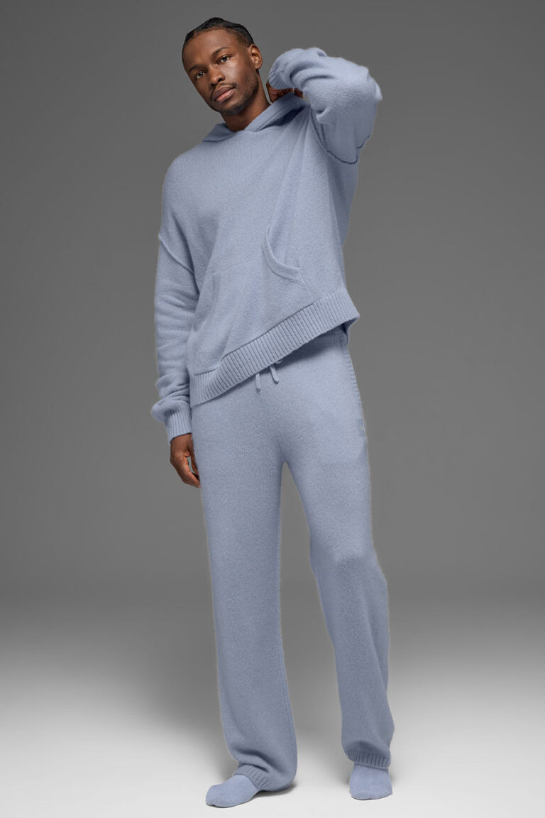 Брюки Alo Yoga Wool Cashmere New Class Sweatpant «Winter Frost» Унисекс