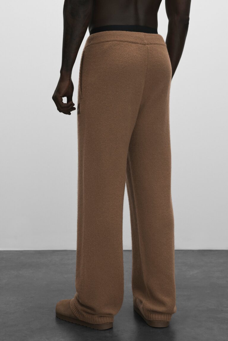 Брюки Alo Yoga Wool Cashmere New Class Sweatpant «Java Brown» Унисекс