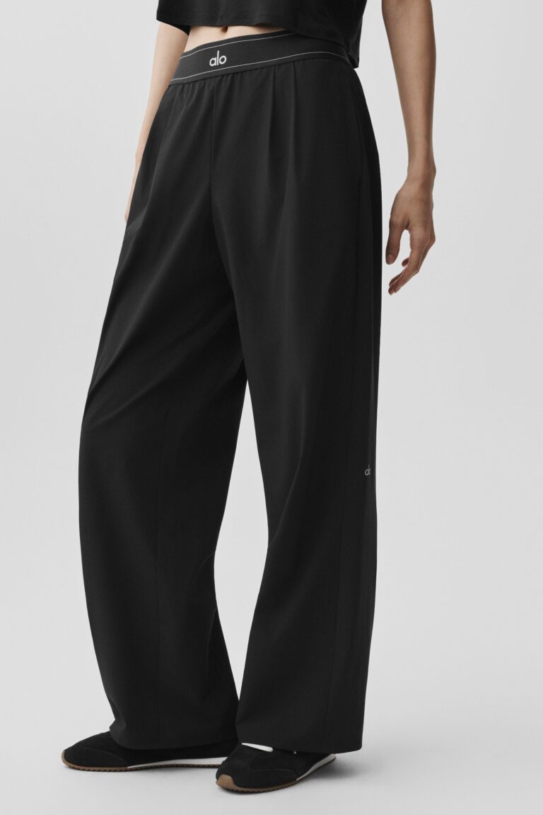 Брюки Alo Yoga Suit Up Trouser (Regular) «Black» Женская
