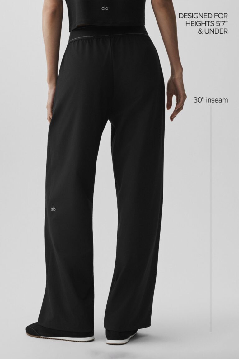 Брюки Alo Yoga Suit Up Trouser (Regular) «Black» Женская