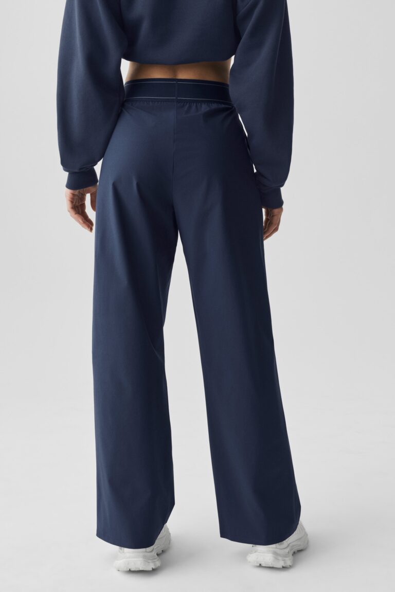 Брюки Alo Yoga Suit Up Trouser (Regular) «Navy» Женская