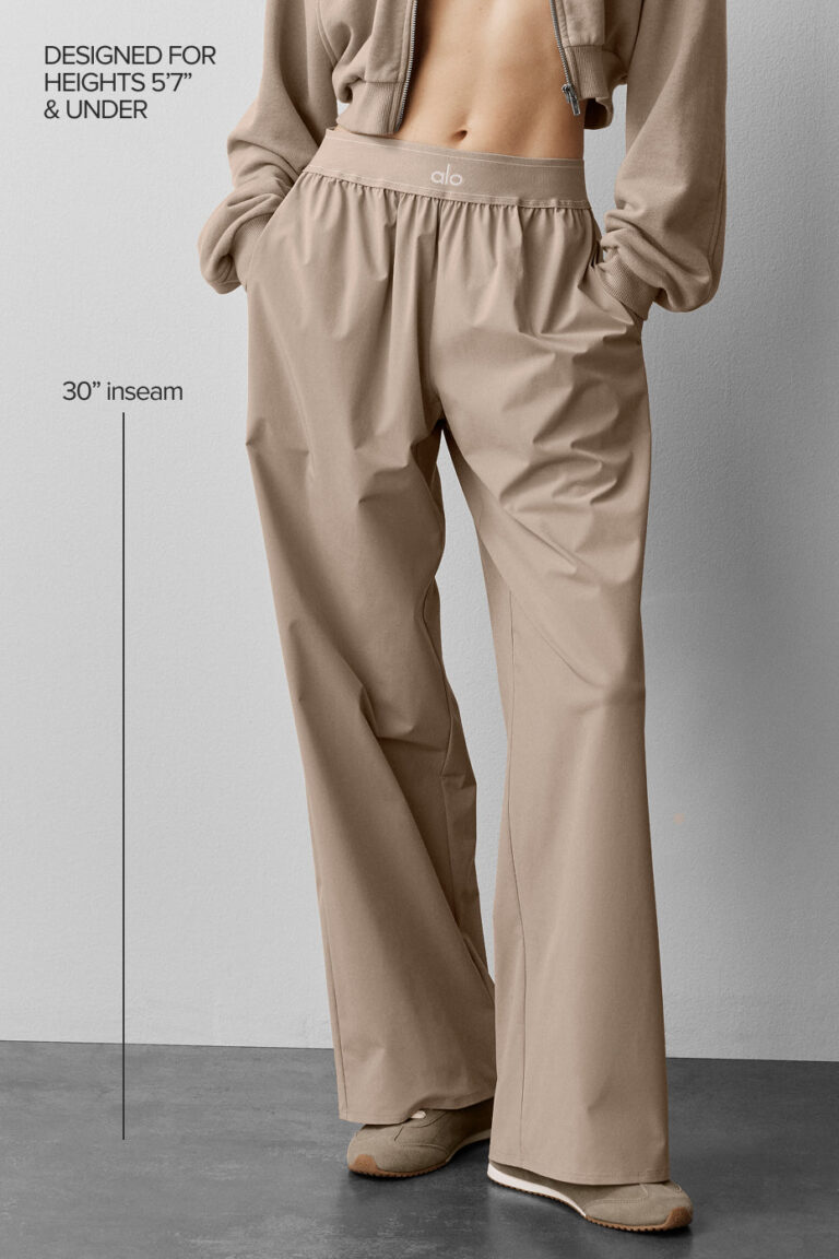 Брюки Alo Yoga Suit Up Trouser (Regular) «Gravel» Женская