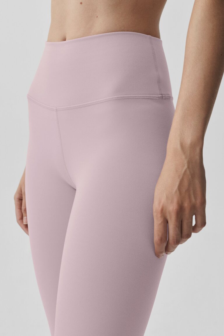 Леггинсы Alo Yoga High-Waist Airbrush Legging «Frosted Pearl» Женская